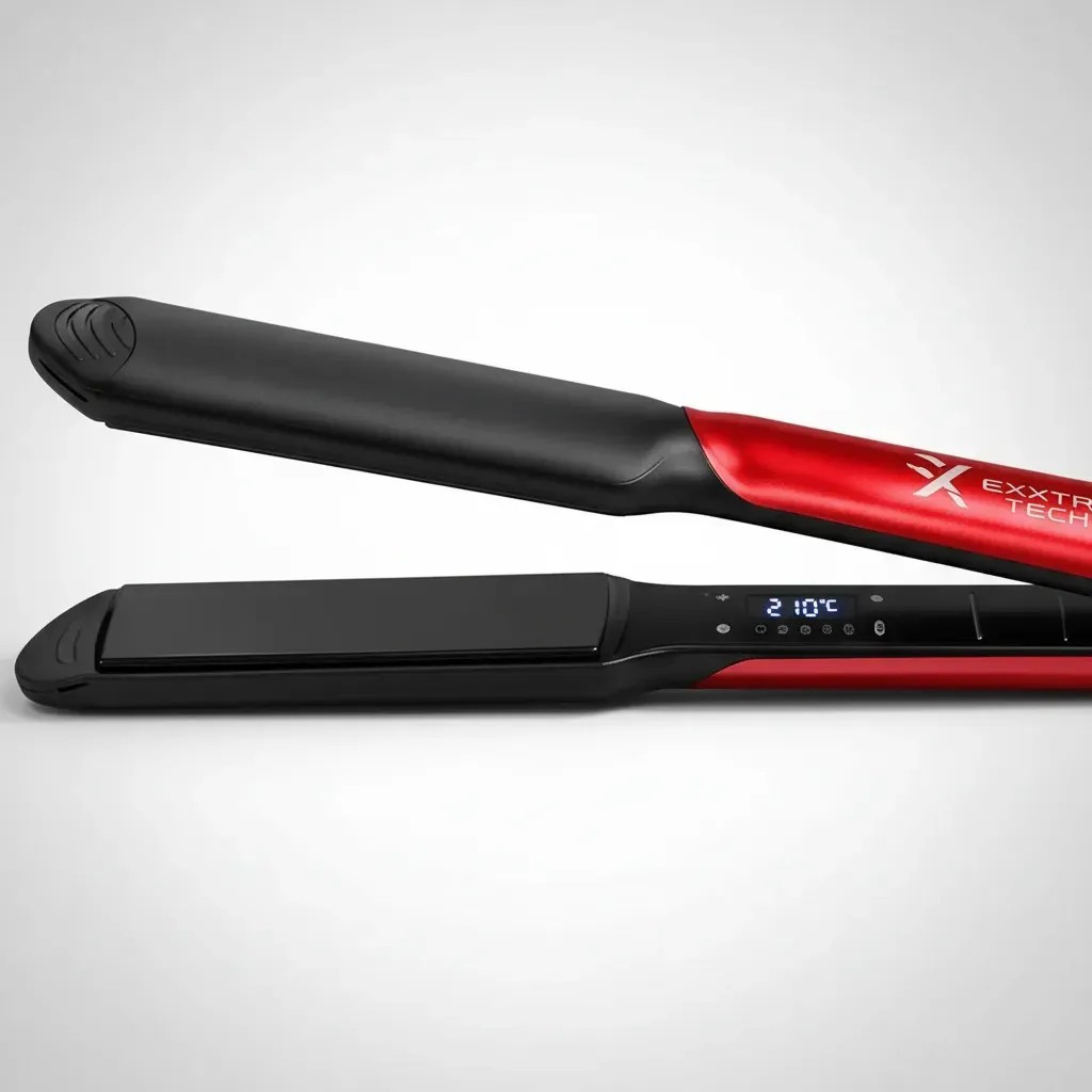 Plancha Alisadora con Regulador de Temperatura Extra Tech - Imagen 3