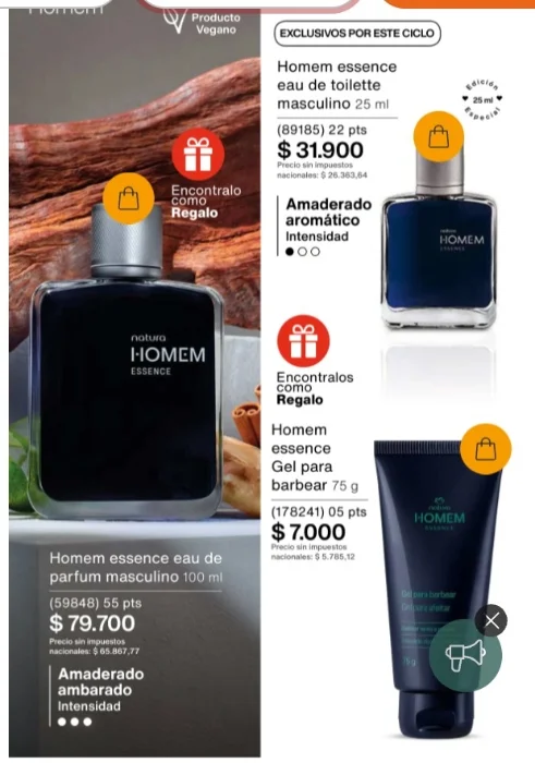 Gran Ofertas Perfumes Esenciales Mujer de Hombre Tanbien Tenemos Mismo Precio Mujer