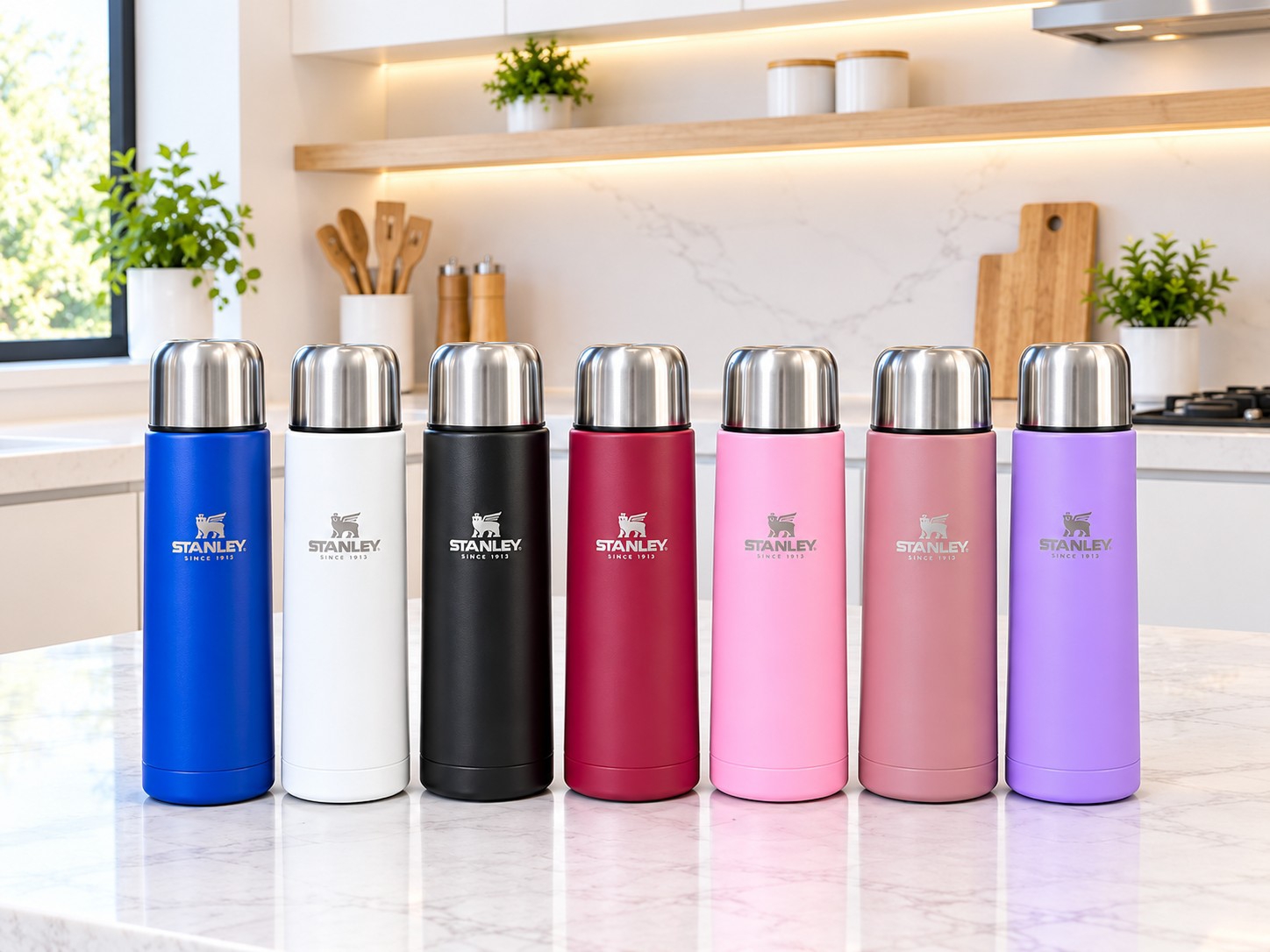 Mate Listo Autosebante Stanley 750ml 2 en 1 con Pico de Metal y Cubre Pico - Imagen 3