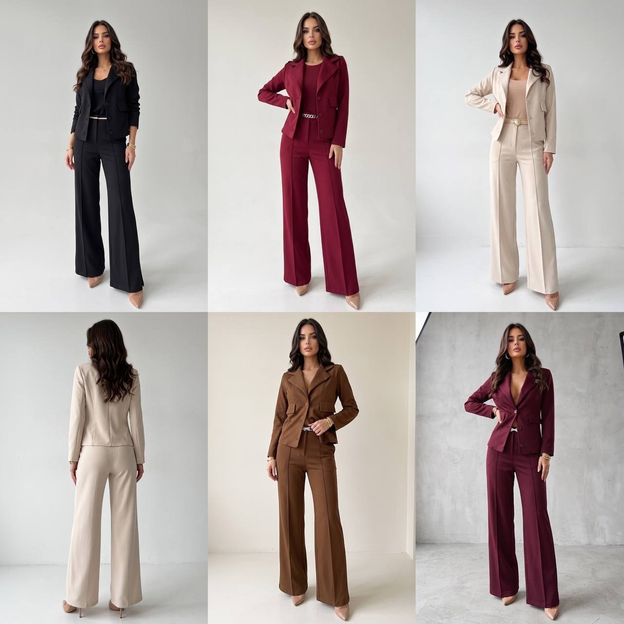 Conjunto Damaris Elastizado Bleizer y Pantalon - Imagen 9