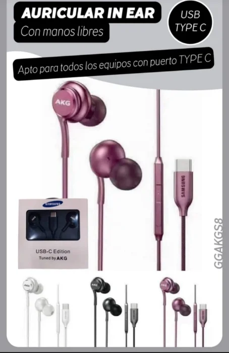 Oferta/auriculares Samsung Akg Ficha C y Comun
