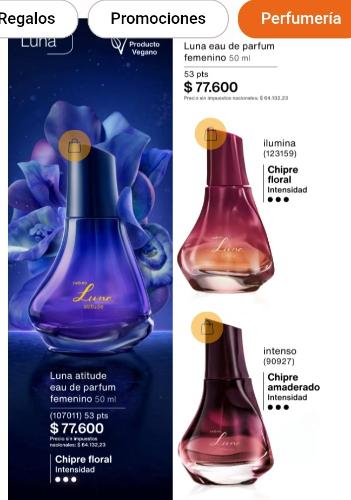 Gran Ofertas de Perfumes Natura  Lunas  y Kriskas - Miniatura 2
