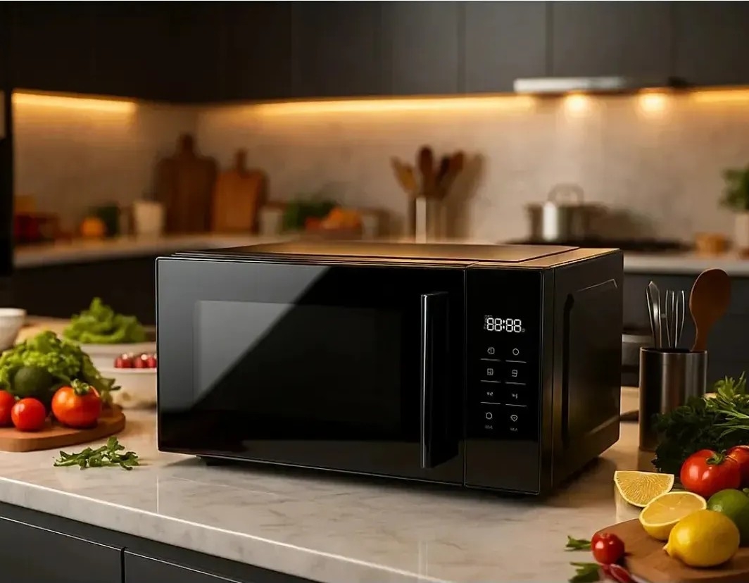 Microondas Digital Om Eco 22 Litros Tactil 1150watt Potencia - Imagen 7