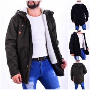 Parkas  Gabardina con Piel - Miniatura 3