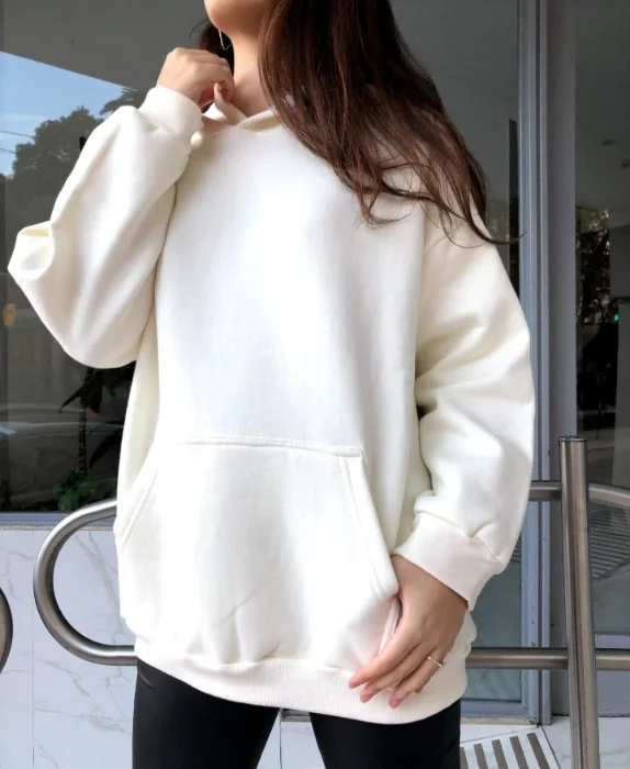 Maxi Buzos Algodón Peinado Oversize