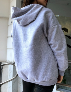 Maxi Buzos Algodón Peinado Oversize - Miniatura 2