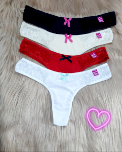 Colales de Laycra con Encaje