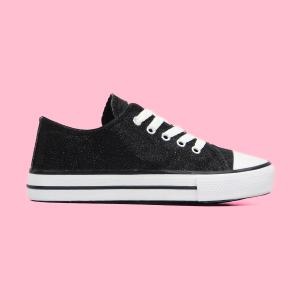 Zapatilla Glitter Estilo Converse (art 6001 Dama) - Miniatura 2