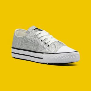 Zapatilla Glitter Estilo Converse (art 6001 Dama) - Miniatura 3