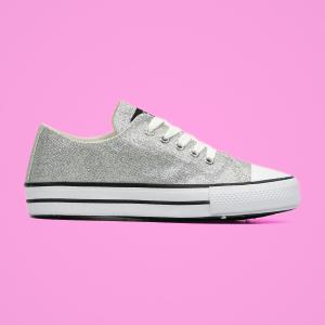Zapatilla Glitter Estilo Converse (art 6001 Dama) - Miniatura 5