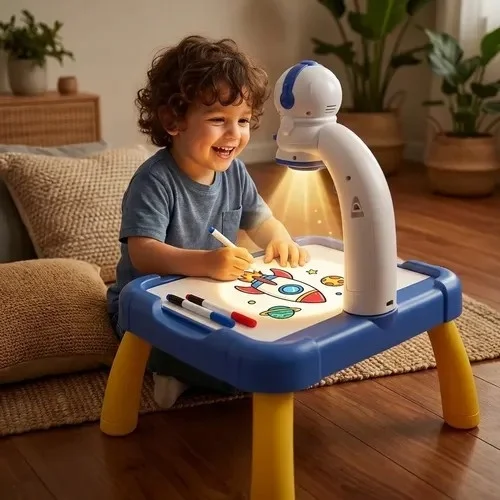 Mesa para Dibujar con Proyector Astronauta 6650