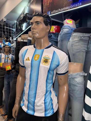 Camiseta Argentina  Bordada Pack  X 10 $100,000 X 30  a $ 9,000