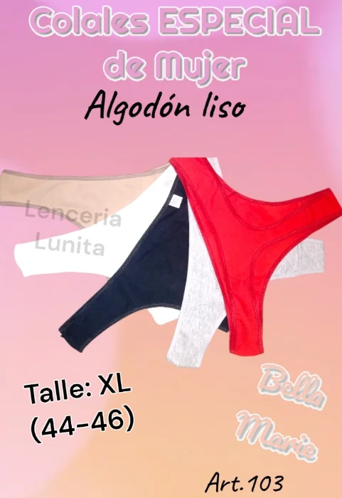 Colales Especial Bm Alg.y Lycra