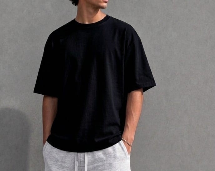 Remeras Boxy Fit 24/1 Peinado - Imagen 3