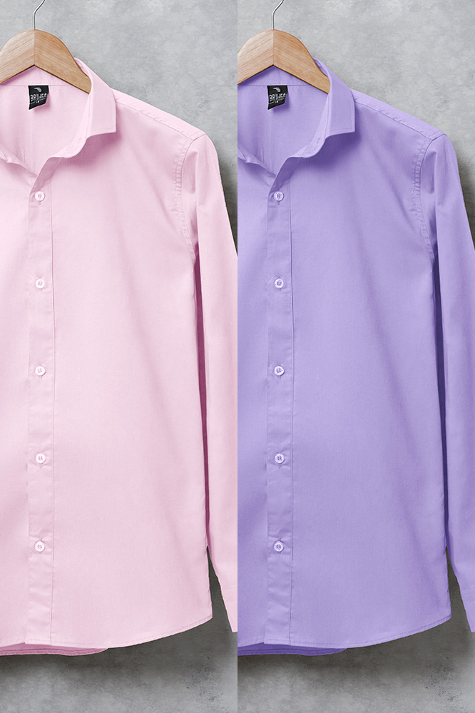 Camisa Lisa Elastizada de Niño - CAM_NN__0001_Infanti%CC%81l_Colors_Rosa.jpg