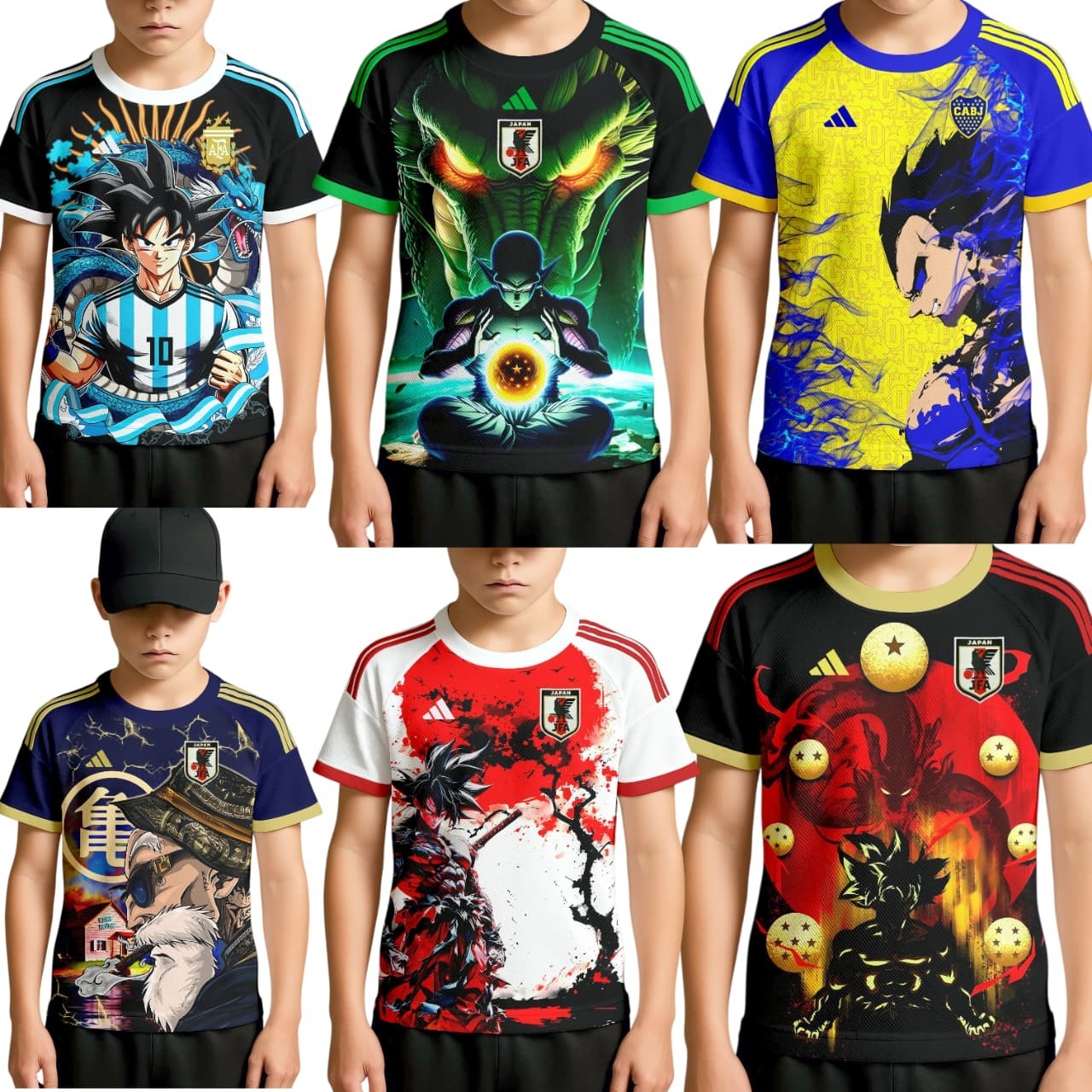 Camisetas Versión Anime  Varios Diseños - Imagen 3