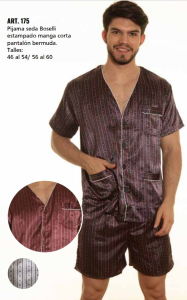 Pijama Seda Boselli M/corta P/bermuda