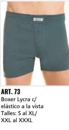 Boxer Jersey Liso