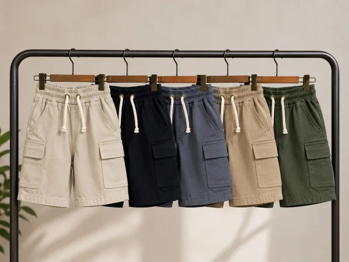 Bermuda Oversize Cargo Gabardina