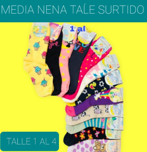 Media Elefante Niña Algodón