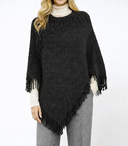 Poncho Tejido Importado