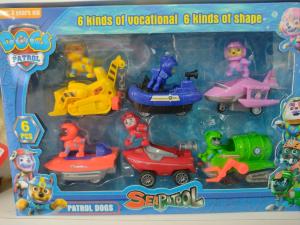 Set X 6 Paw Patrol