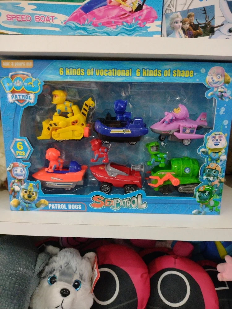 Set X 6 Paw Patrol - Imagen 3
