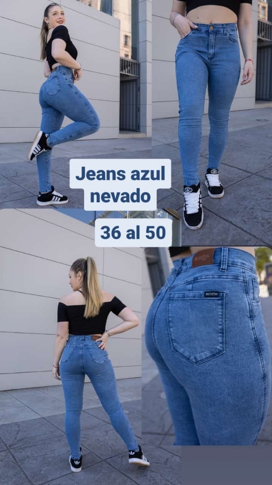 Jeans Chupin $17000si  Llevas por Curva - Imagen 3