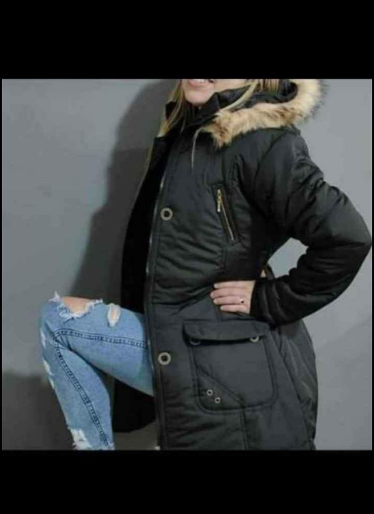 Parka Impermeable Especial Modelo Importado Mujer con Peluche - Imagen 2