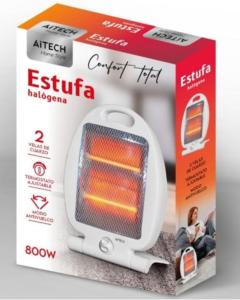 Estufa de Cuarzo 2 Velas Aitech