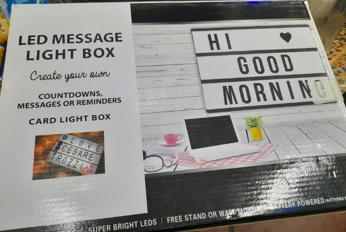 Gran Oferta de Letrero Led Letras Pizarra Card
