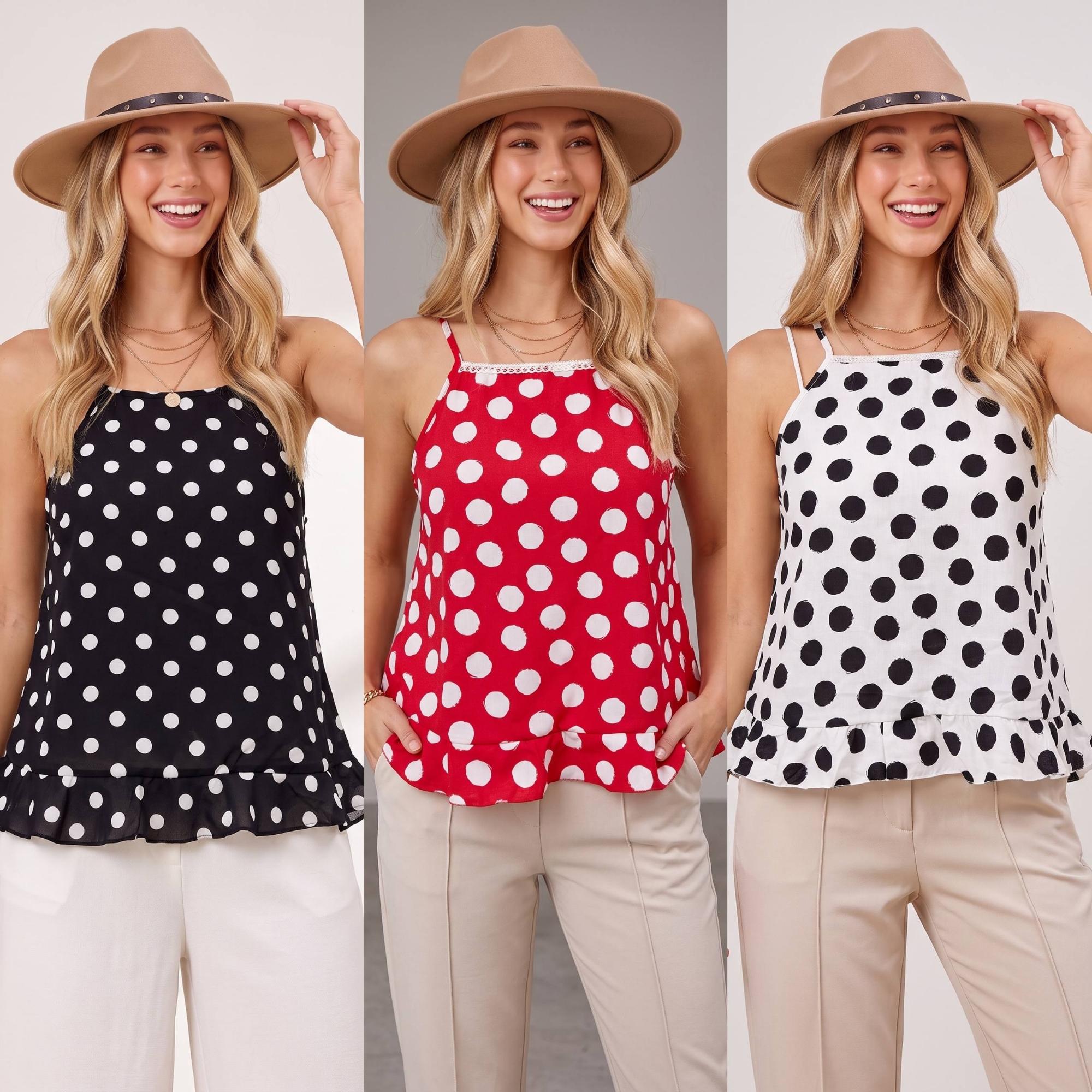 Musculosas Polka Dots Ruth - Imagen 3
