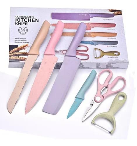 Set de Cuchillos de Colores 6 Pzs Melech-339 - Miniatura 3