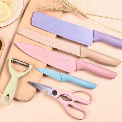 Set de Cuchillos de Colores 6 Pzs Melech-339 - Miniatura 4