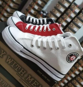 Botita Lona Infantil Estilo Converse (7000 Kids) - Miniatura 2