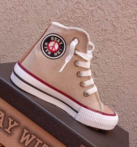 Botita Lona Infantil Estilo Converse (7000 Kids) - Miniatura 3