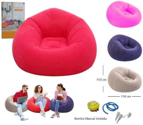 Sofa Sillon Inflable C/inflador - Miniatura 5