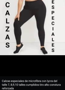 Calzas Especiales de Microfibra con Lycra