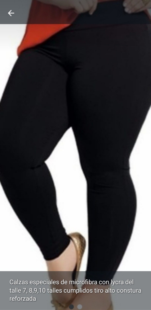Calzas Especiales de Microfibra con Lycra - Imagen 2