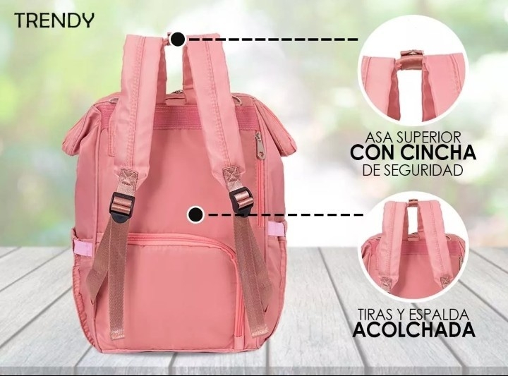 Oferta Mochila Maternal Trendy - Imagen 3