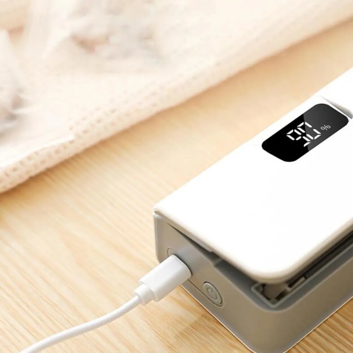 Mini Selladora Portatil D Bolsas Recargable Hogar Cocina Usb - Imagen 6
