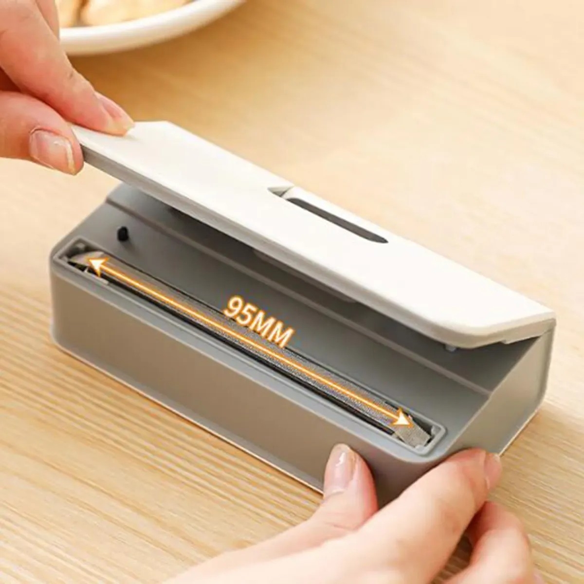 Mini Selladora Portatil D Bolsas Recargable Hogar Cocina Usb - Imagen 8