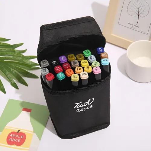 Marcadores Doble Punta X24pcs - Miniatura 2