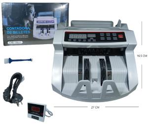 Contadora de Billetes Visor 900pcs/min 110v/220v - Miniatura 2